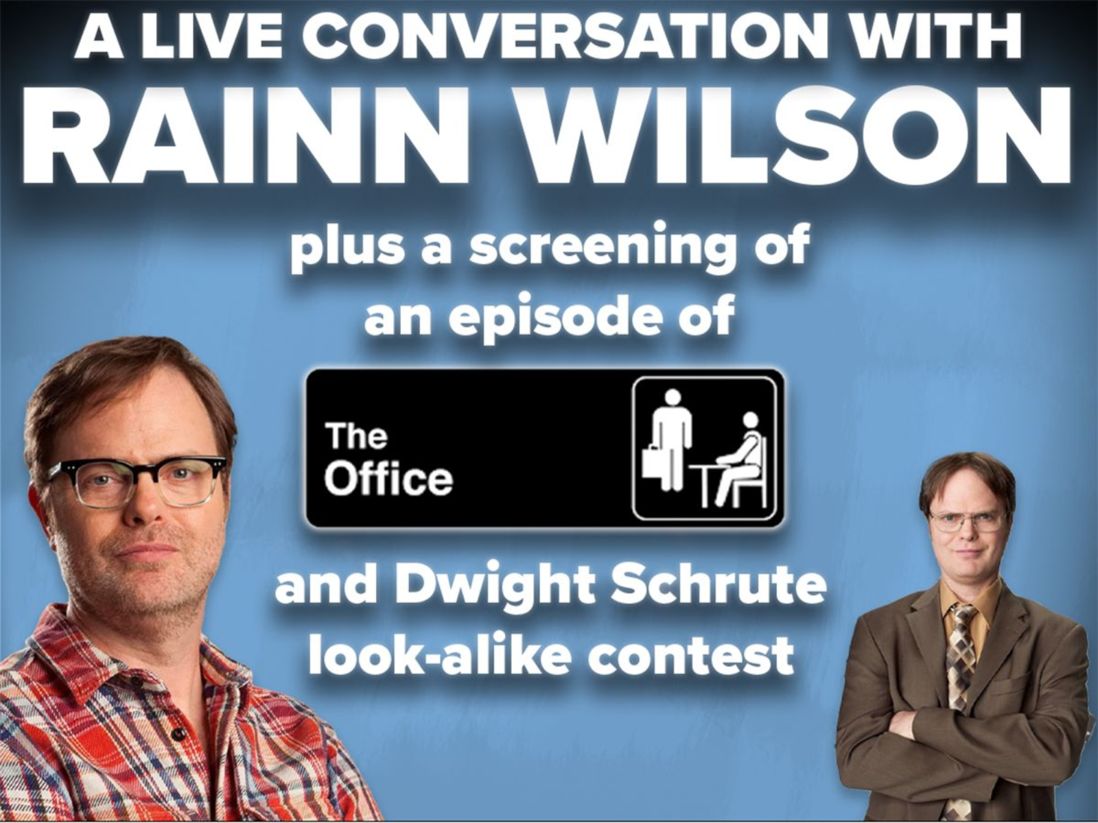 Rainn Wilson Headlines The Palace Theatre Stamford on Nov 7