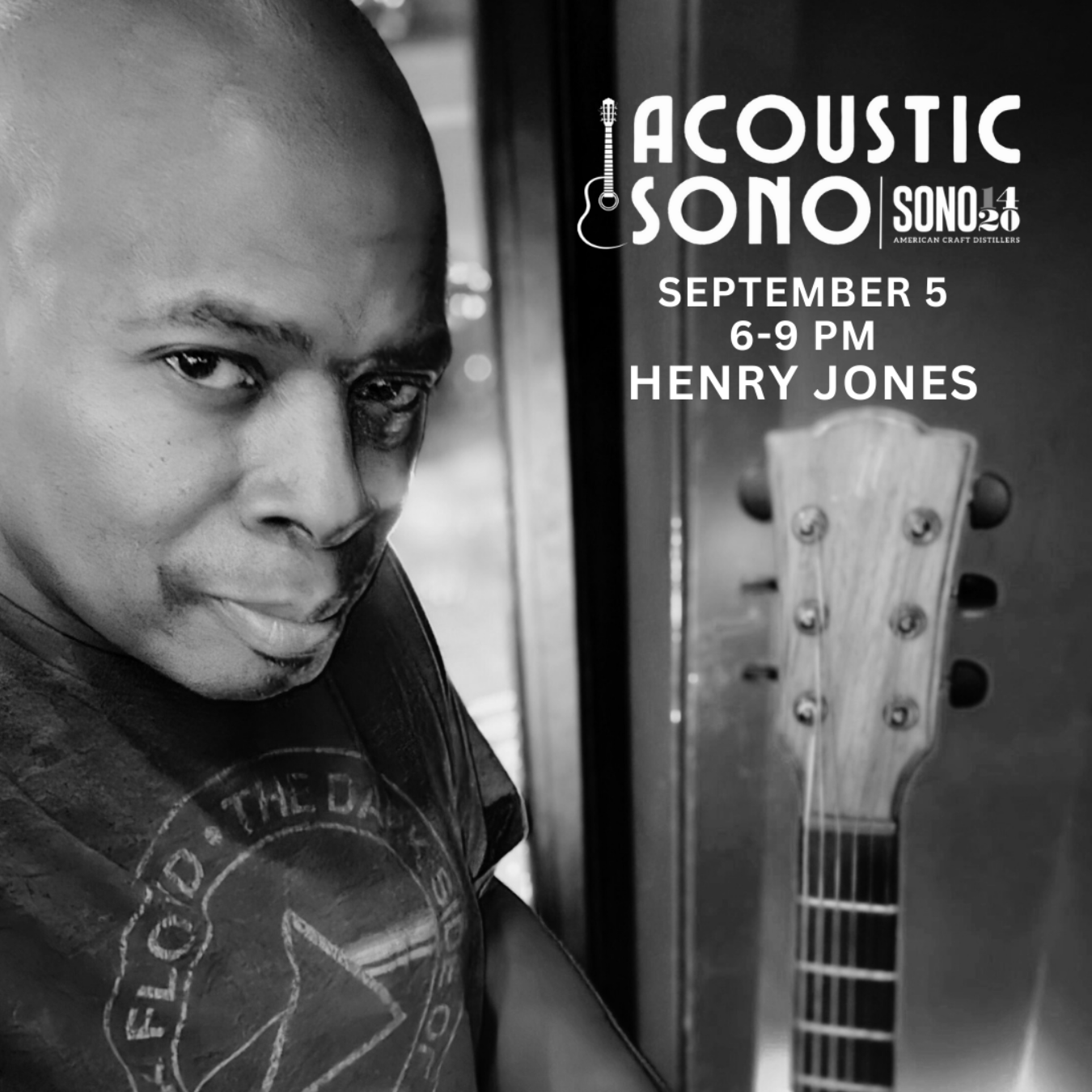 Acoustic SoNo Returns to SoNo 1420 Distillery on Friday, Sep 5.