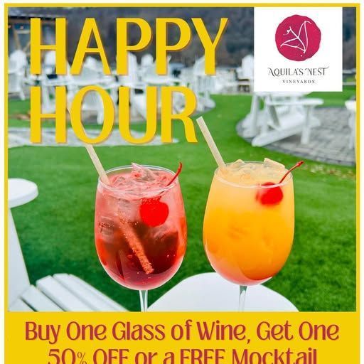 Aquila's Nests Vineyards kick off full hours for the season!