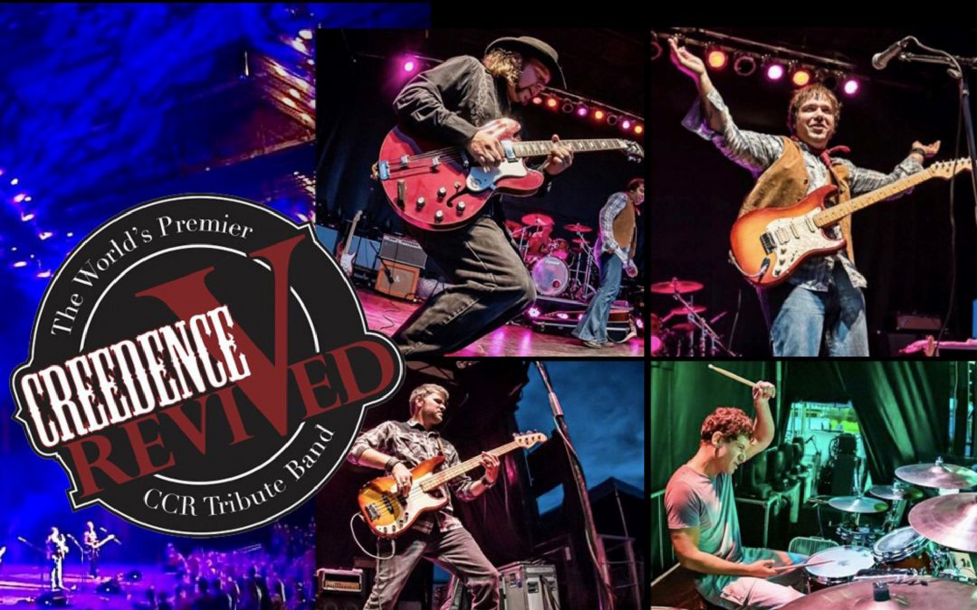 Creedence Revived Brings the Ultimate CCR Experience to The Palace Theatre Stamford on November 21.