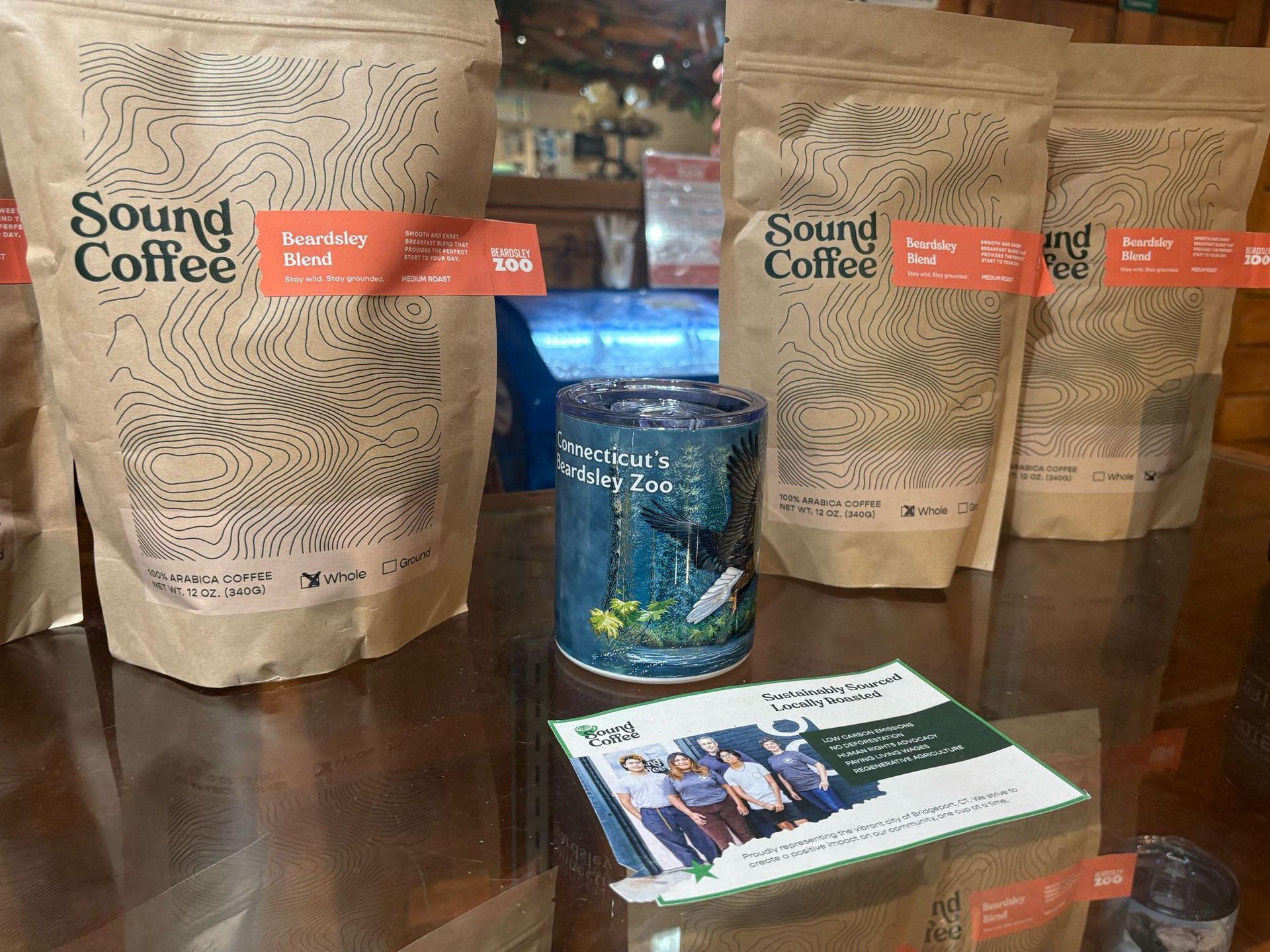 Something Bold is Brewing: Connecticut&rsquo;s Beardsley Zoo and Sound Coffee Co. Launch Exclusive Beardsley Blend: Stay Wild. Stay Grounded