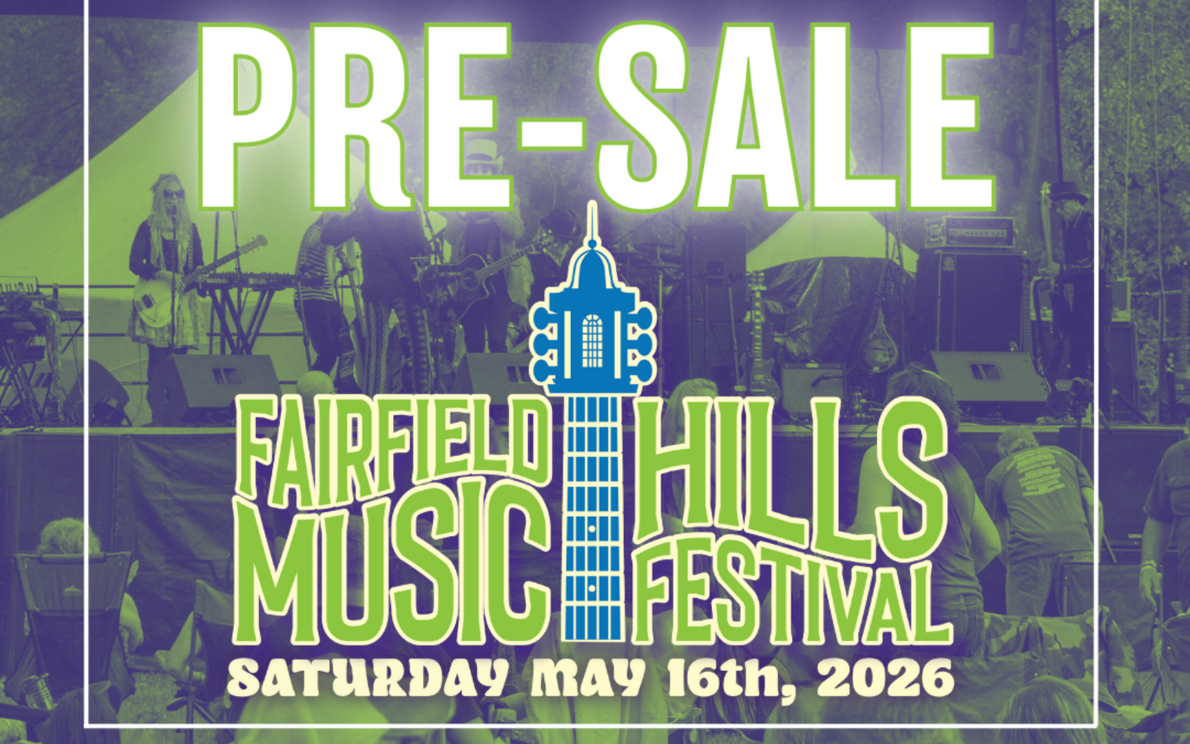 Pre-Ticket Sale Period Announced for Fairfield Hills Music Festival, May 16.