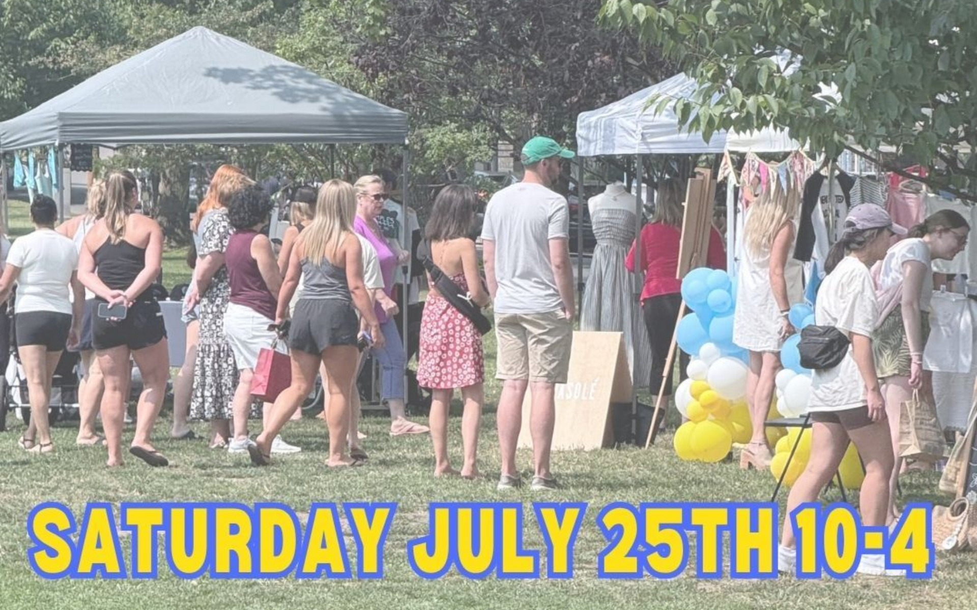 PopShop Market Returns to the Milford Green on Saturday, July 25