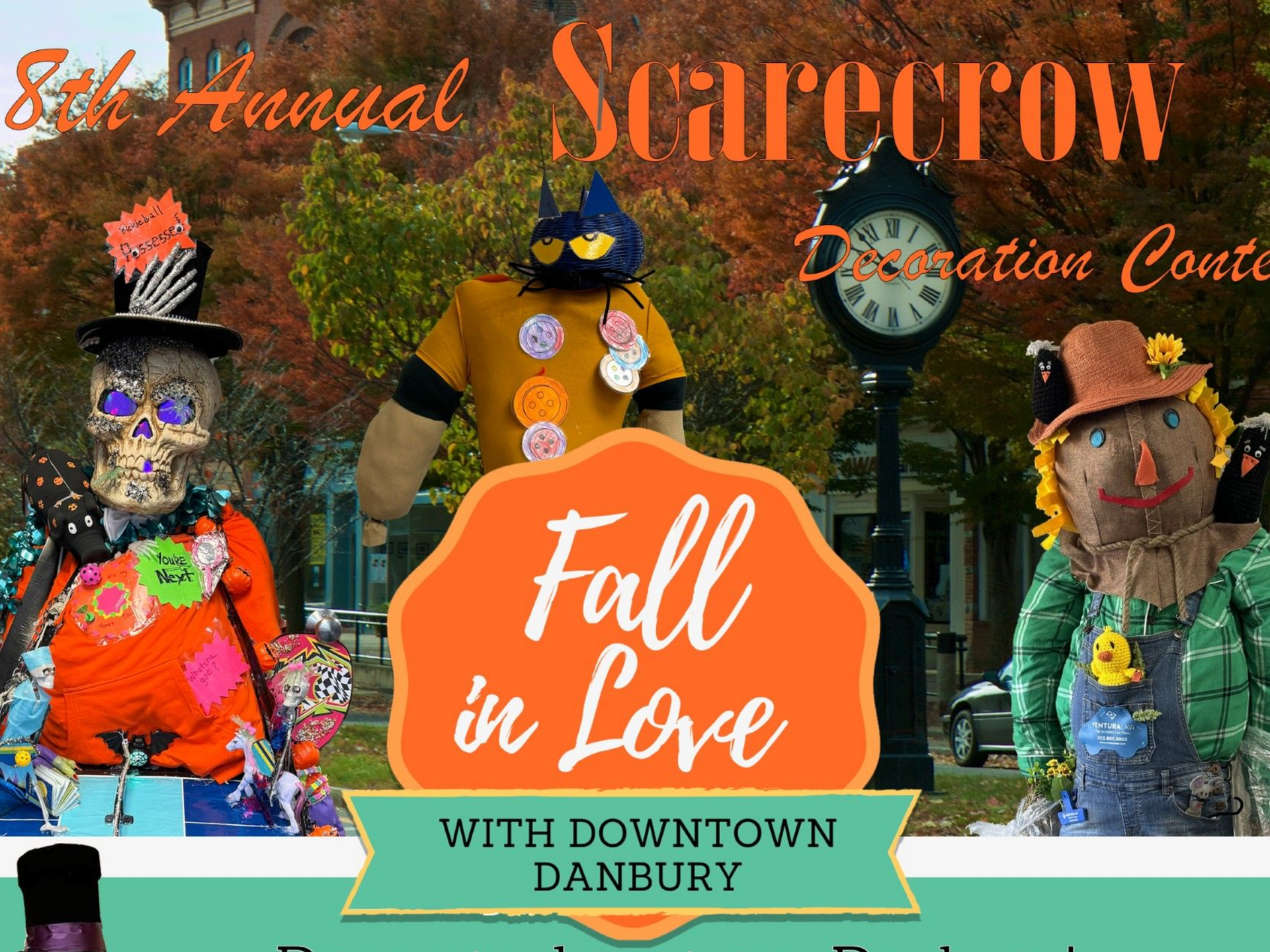 CityCenter Danbury Invites Community to Join  2025 Scarecrow Decorating Contest