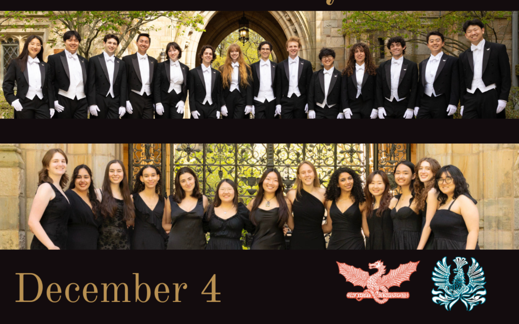 A Holiday Tradition Returns: The Yale Whiffenpoofs & Whim n&rsquo; Rhythm at Edmond Town Hall
