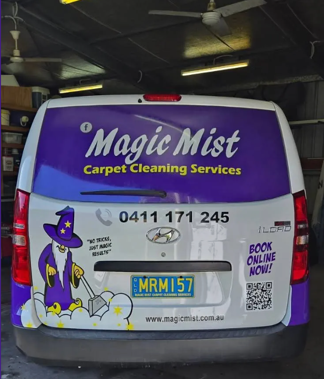 Person Cleaning a Light-coloured Carpet With a Professional Carpet Cleaner — Bad Bugs Pest Control in Rockhampton, QLD