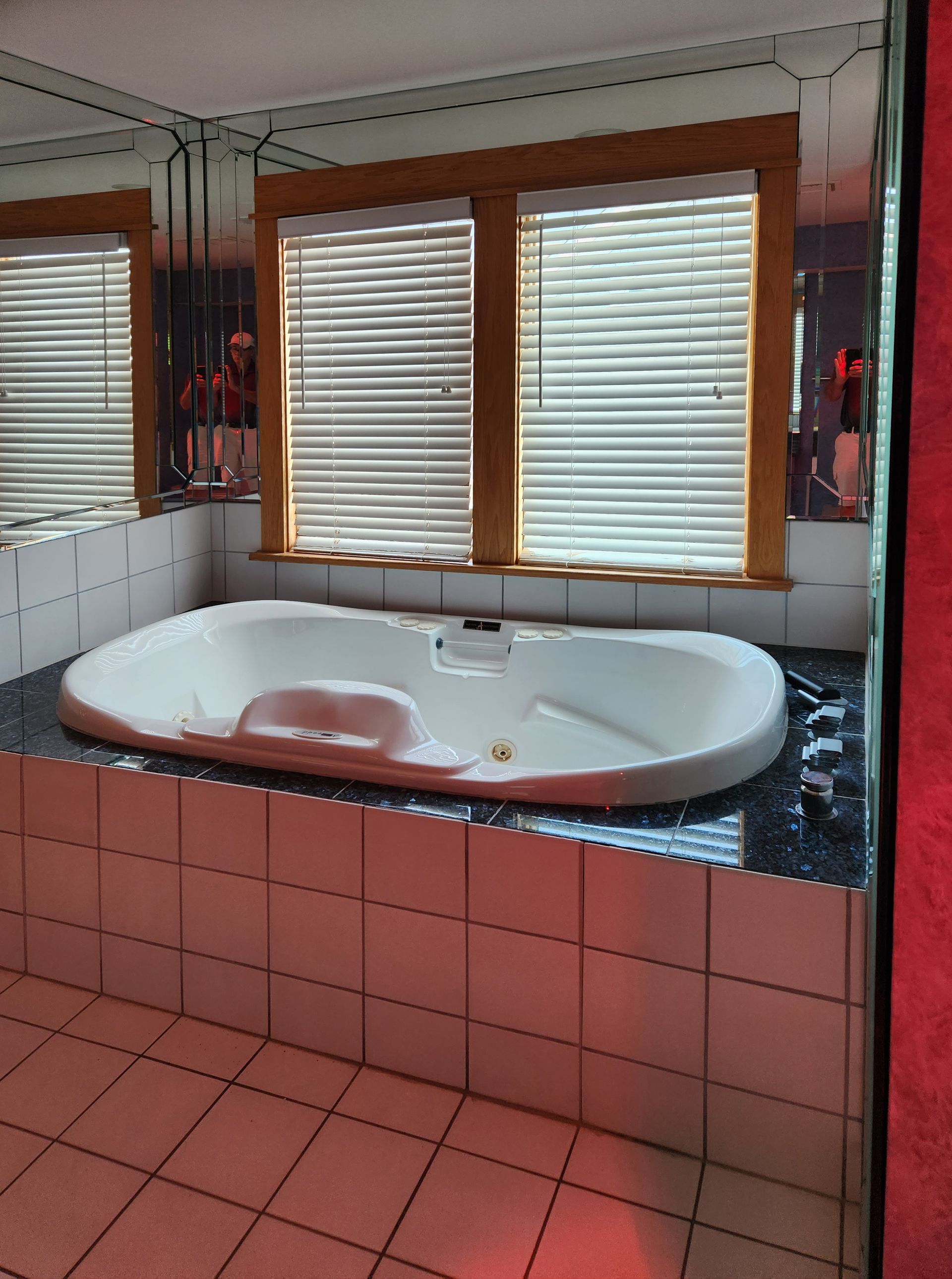 Old jacuzzi tub