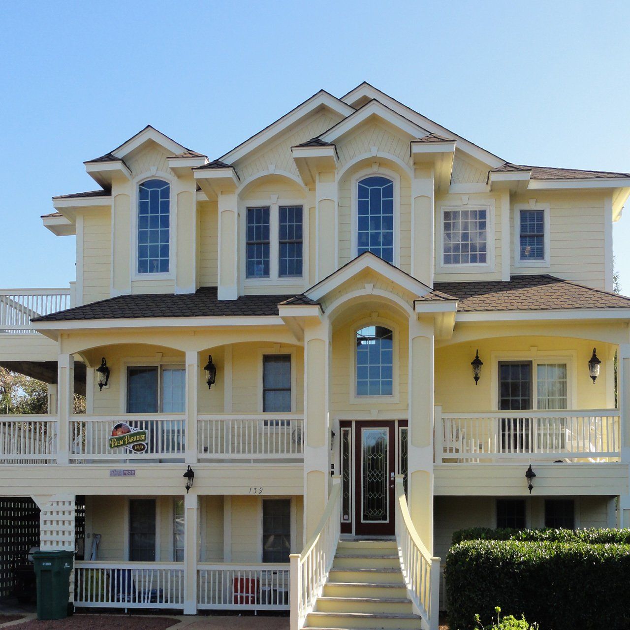 We recently completed this exterior painting project. Patterson Homes and Construction is an Outer Banks Painting Contractor as well.