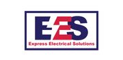 Ees express electrical solutions logo on a white background