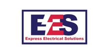 Ees express electrical solutions logo on a white background