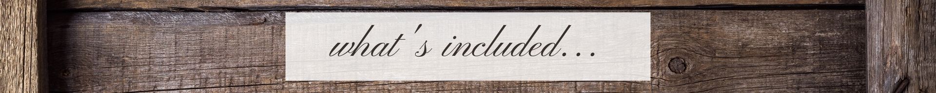 Wooden sign with a white label reading “what is enabled...”