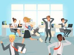 Employees are unhappy and stressed out.