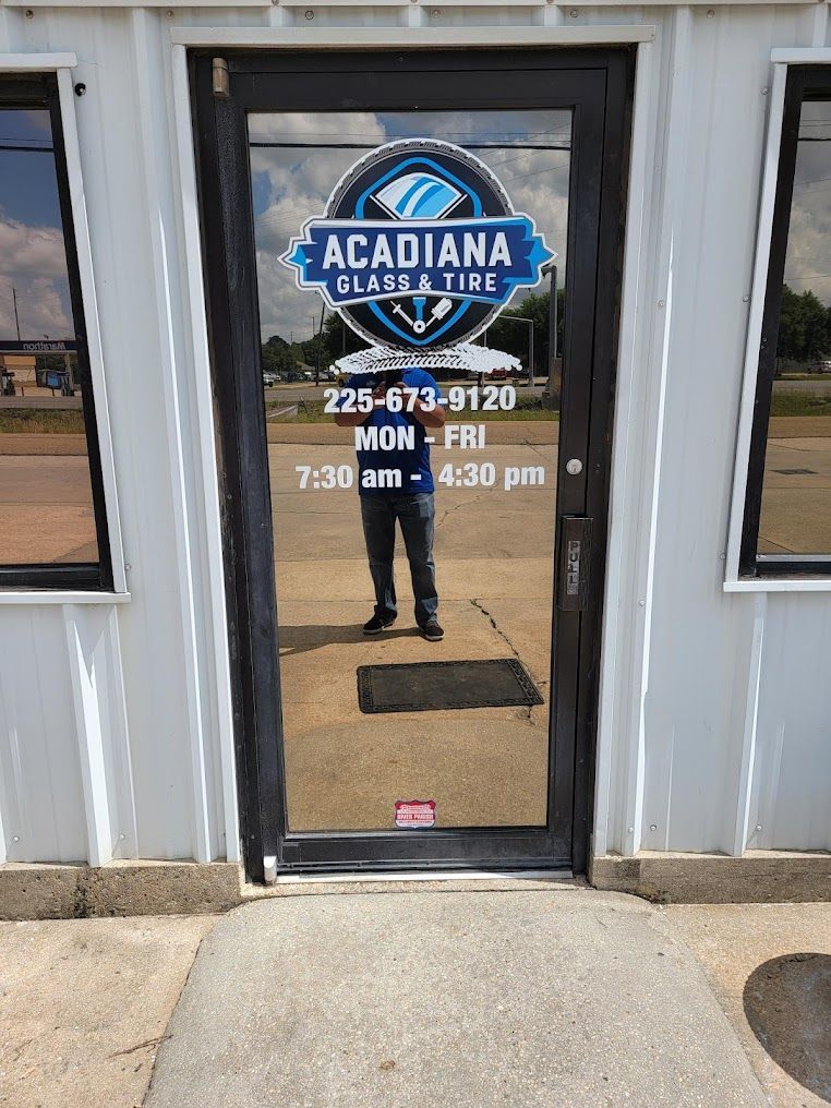 Shop Entrance | Acadiana Glass & Tire