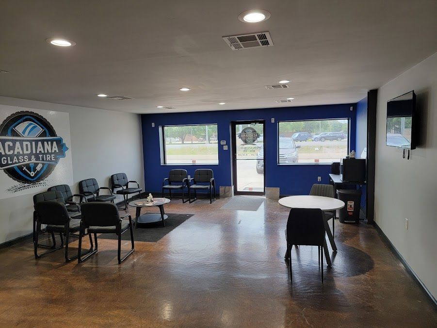 Shop Waiting Area | Acadiana Glass & Tire