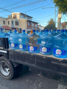 Bidón retornable de agua purificada