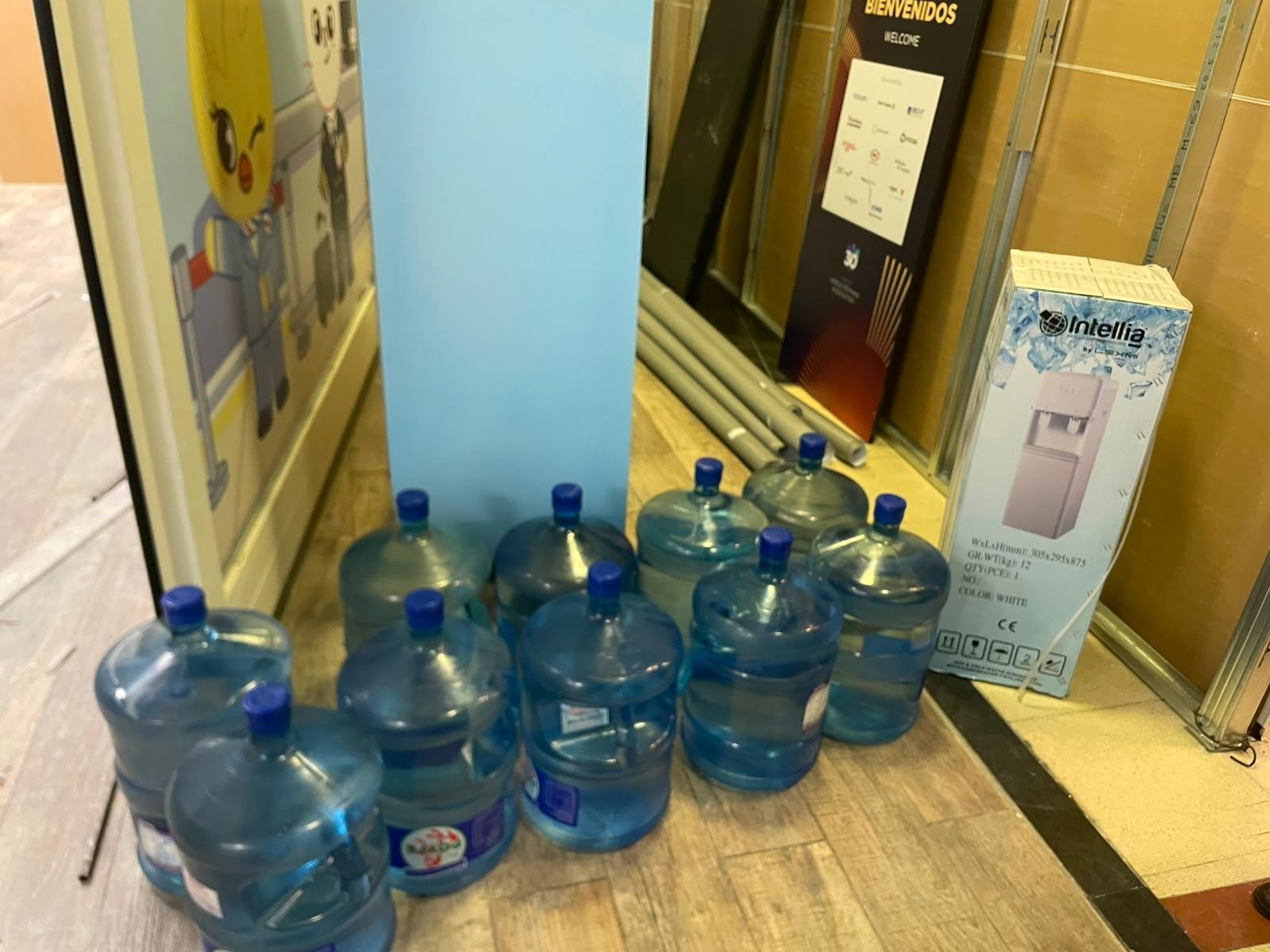 Bidones de agua retornable