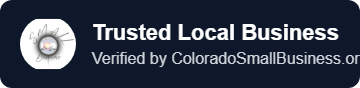 Trusted Local Business — Verified by ColoradoSmallBusiness.org