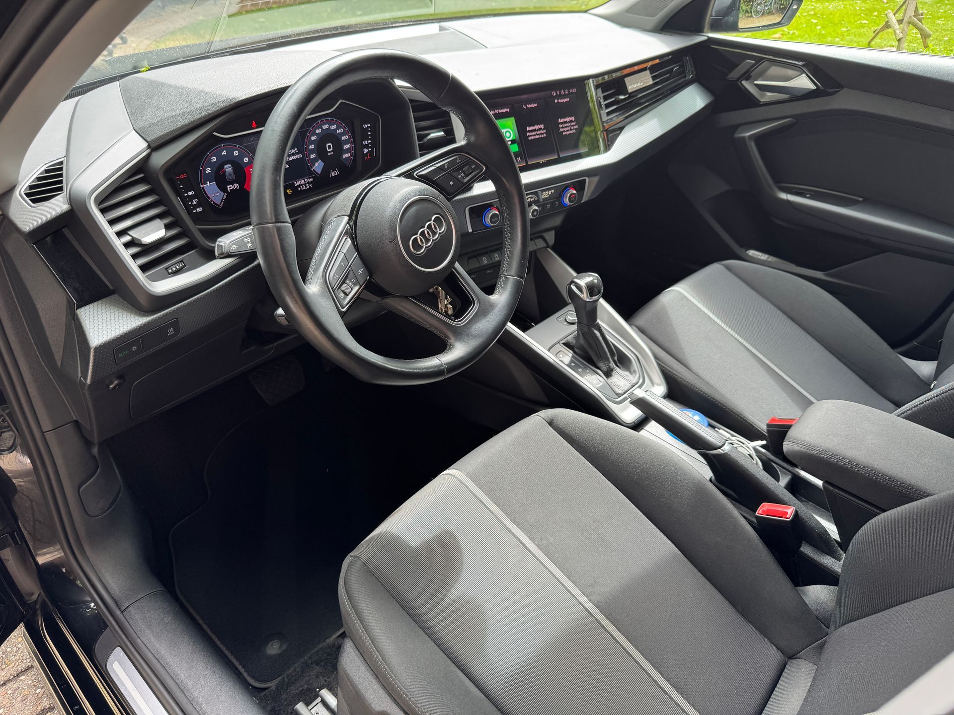 Schoon en verzorgd interieur van Audi A1 na Premium interieurreiniging