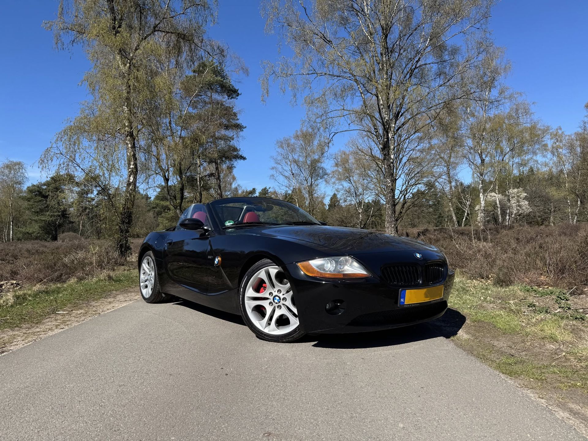 Zwarte BMW Z4 3.0 na professionele polijstbehandeling bij CleanWheels