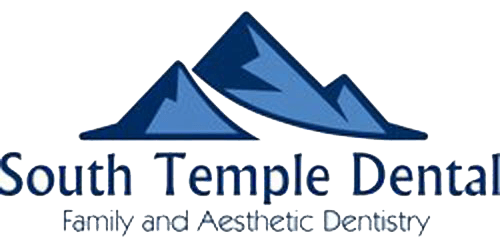 The logo for south temple dental family and aesthetic dentistry