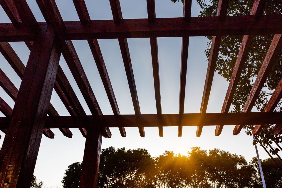 Gazebo in legno