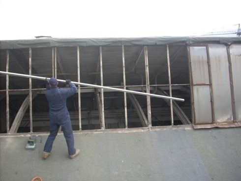 Installazione coperture industriali
