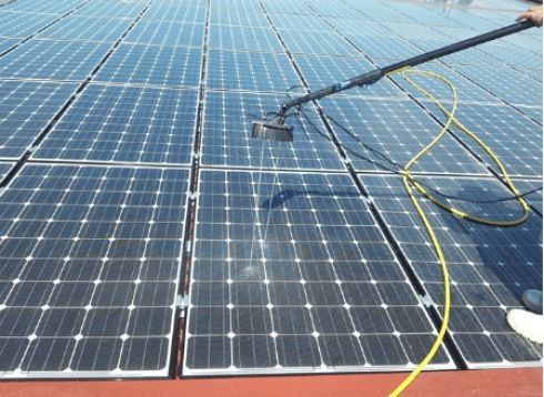 Pulitura impianti fotovoltaici