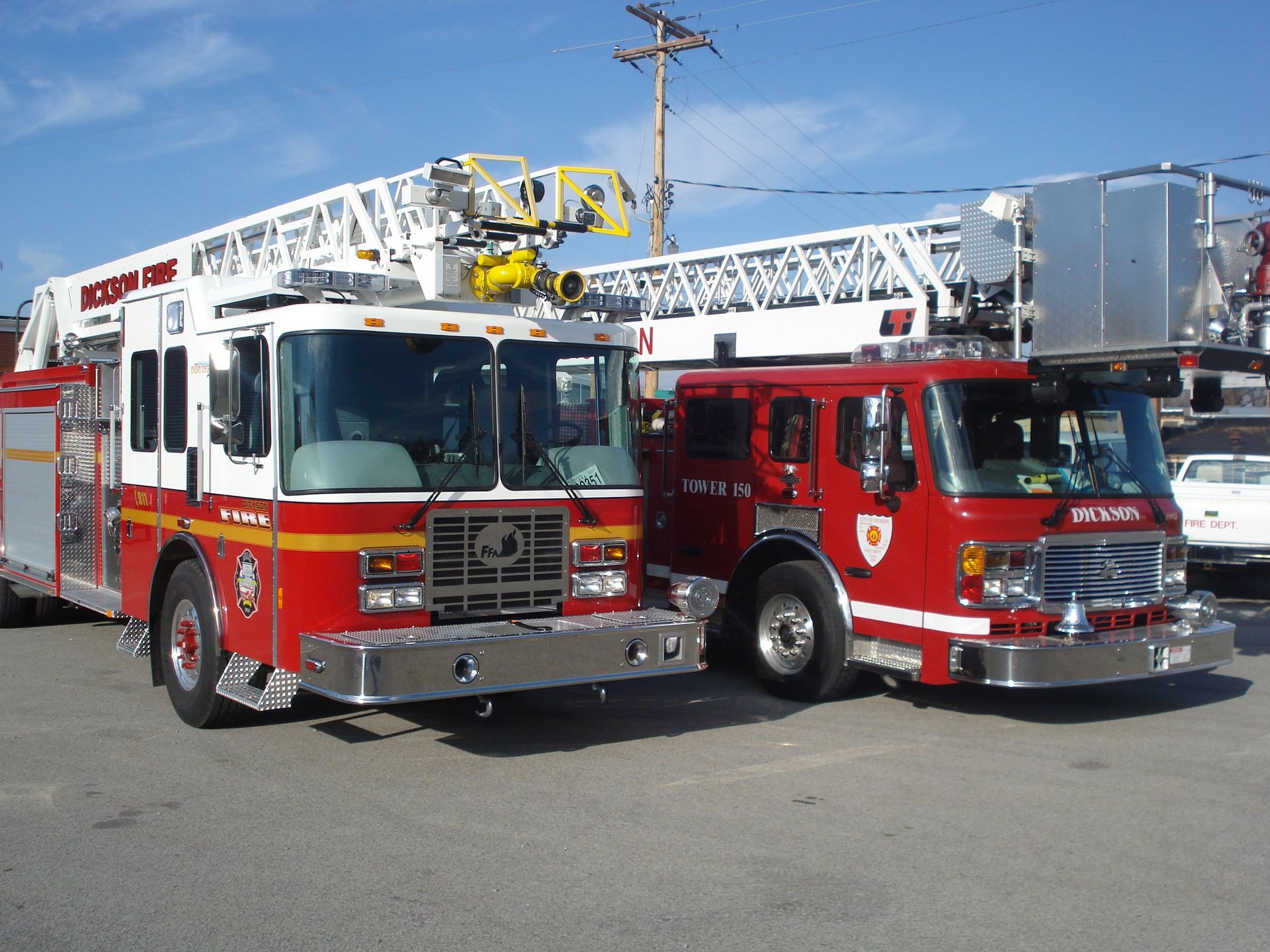 City of Dickson Fire - History