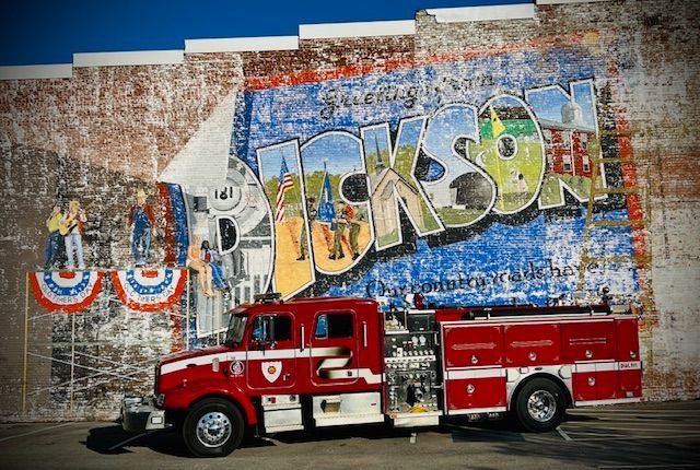 City of Dickson Fire - History