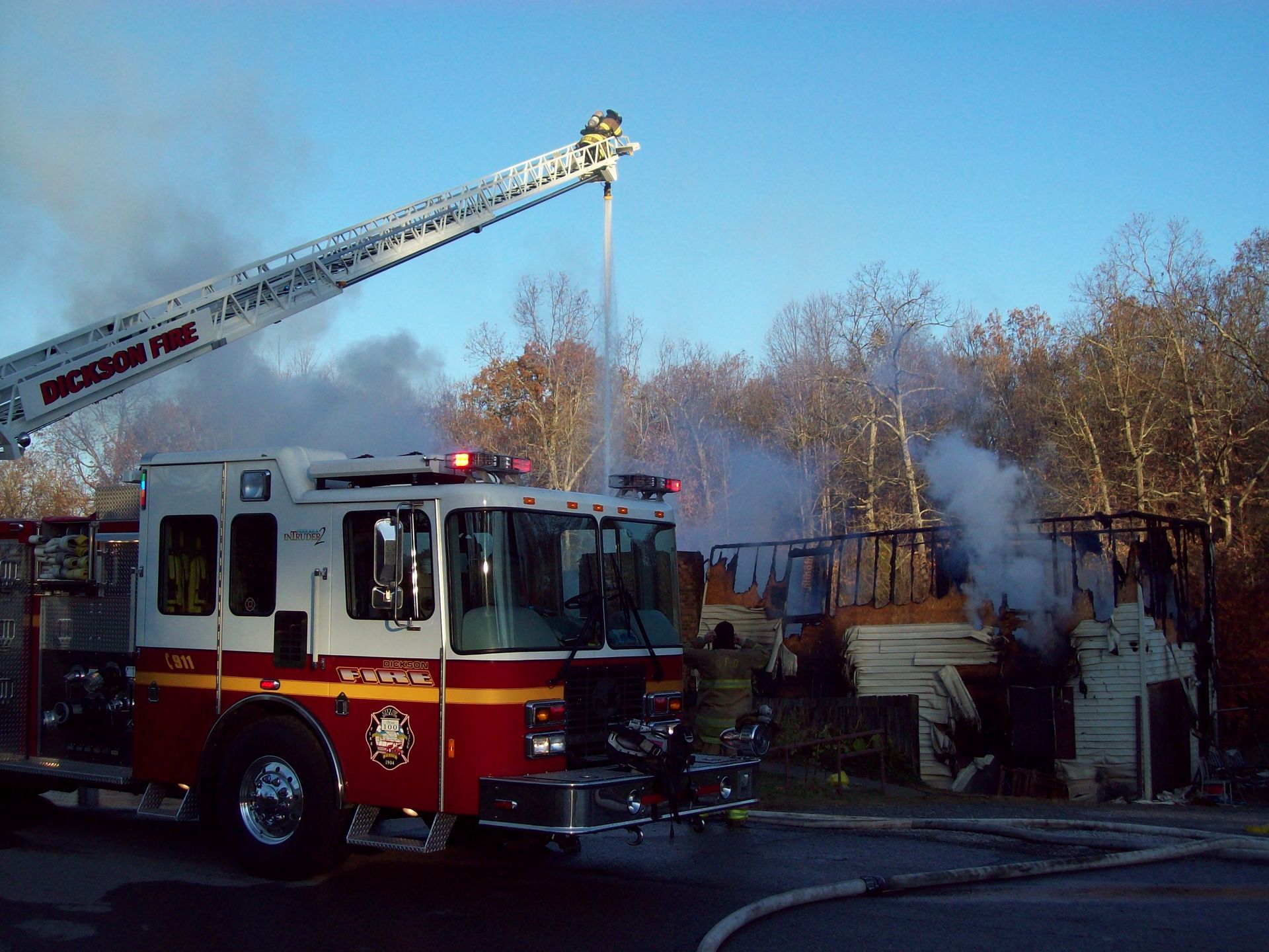 City of Dickson Fire - History