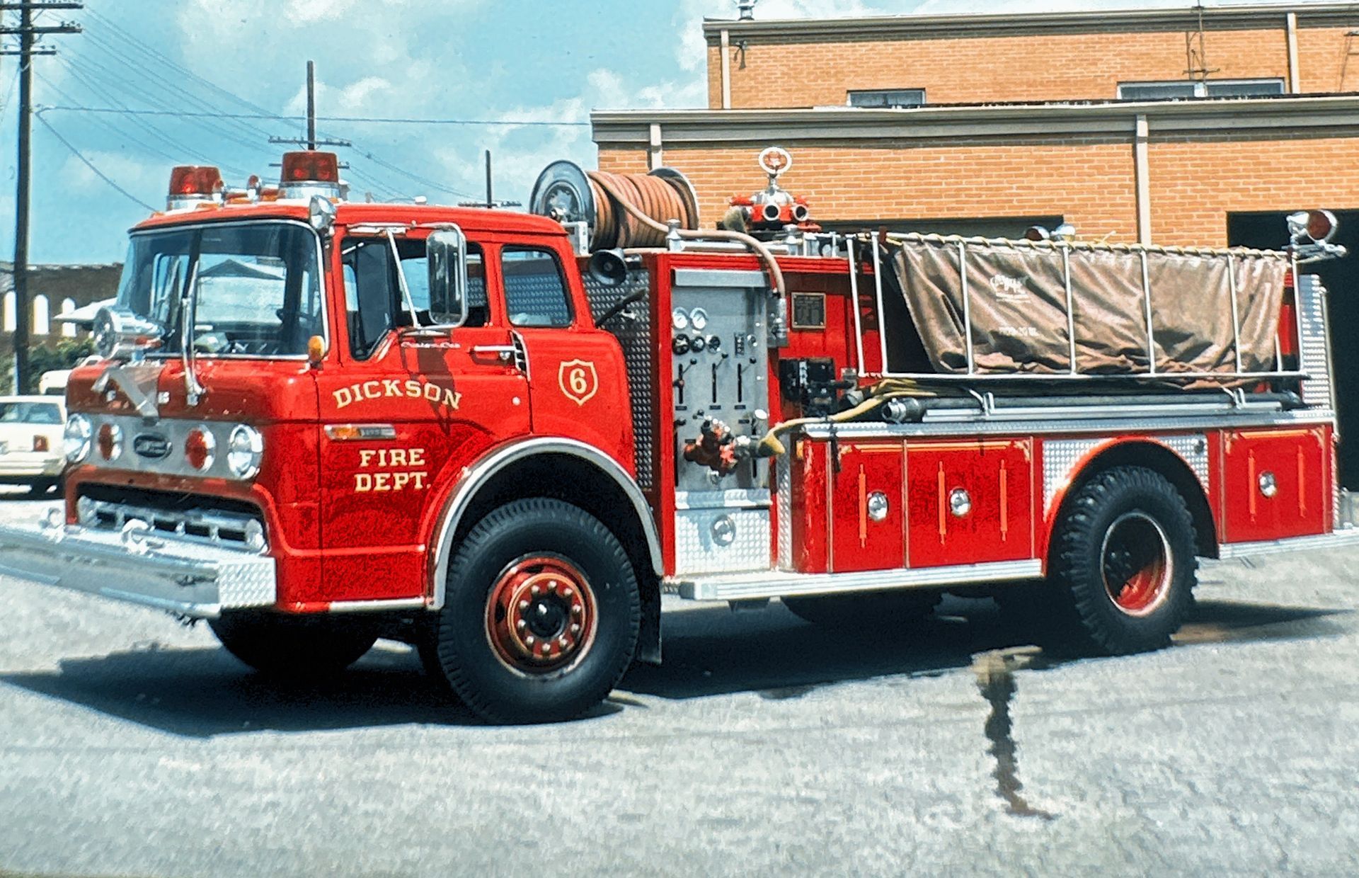 City of Dickson Fire - History