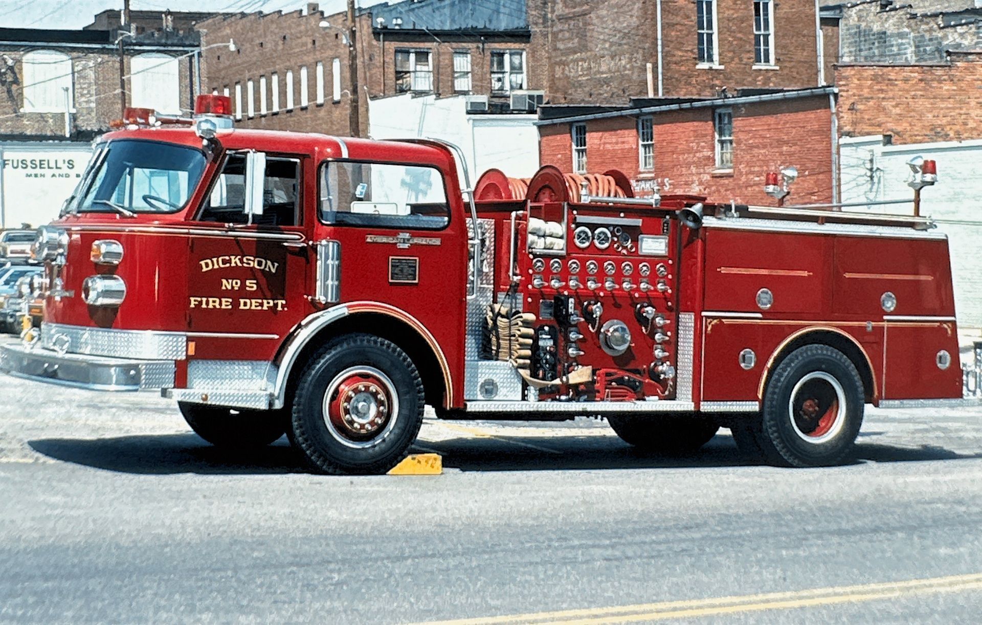 City of Dickson Fire - History