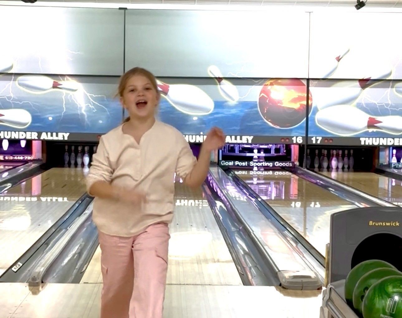 Bowling alley