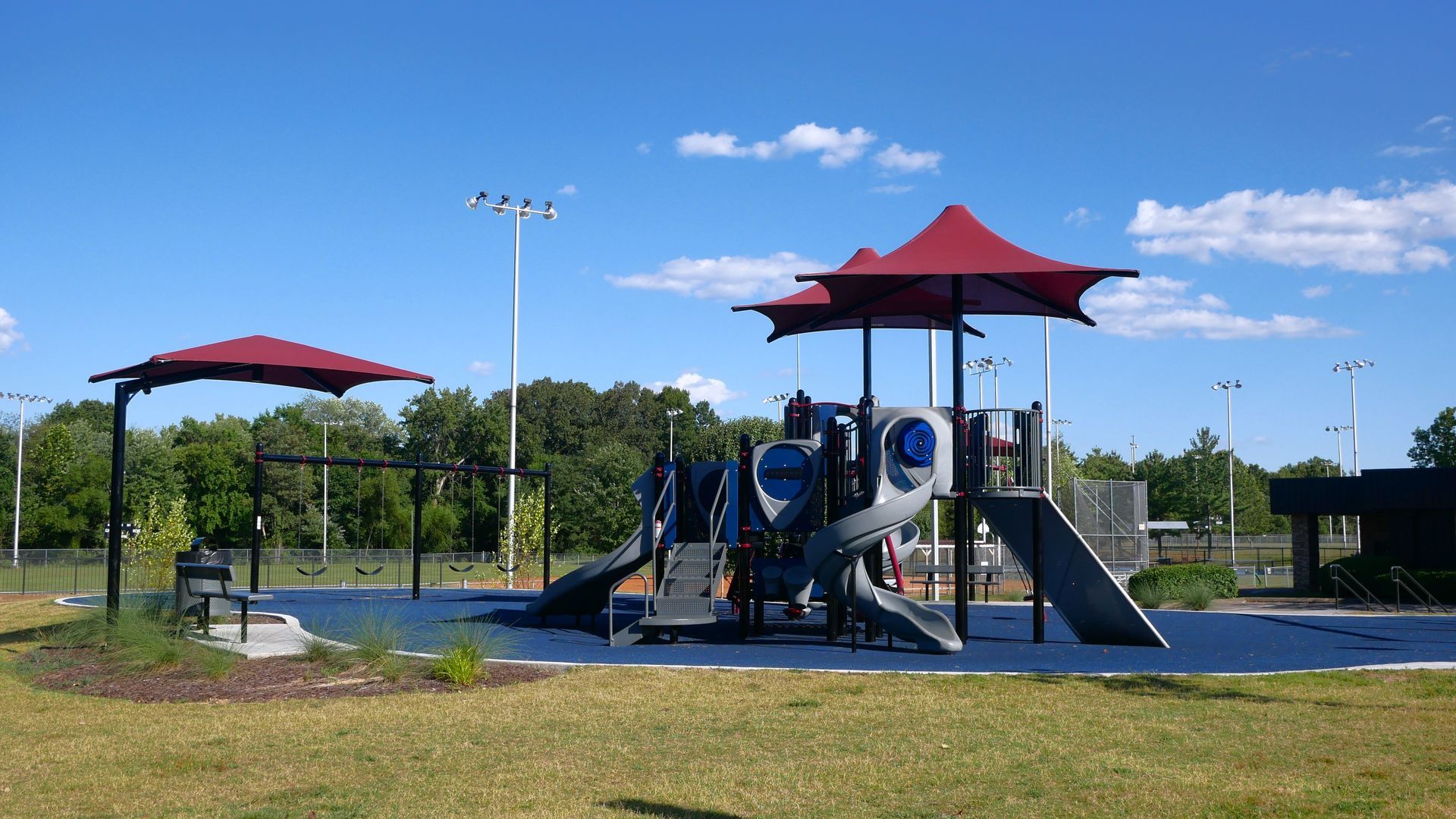 View of Playground at Lester Speyer Community Complex in the city of Dickson, TN