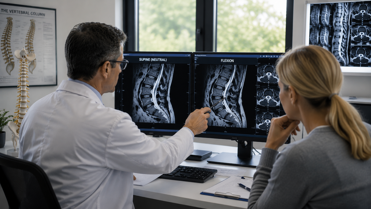 Normal Supin Is a Flexion MRI Needed After a Normal Supine Scan?