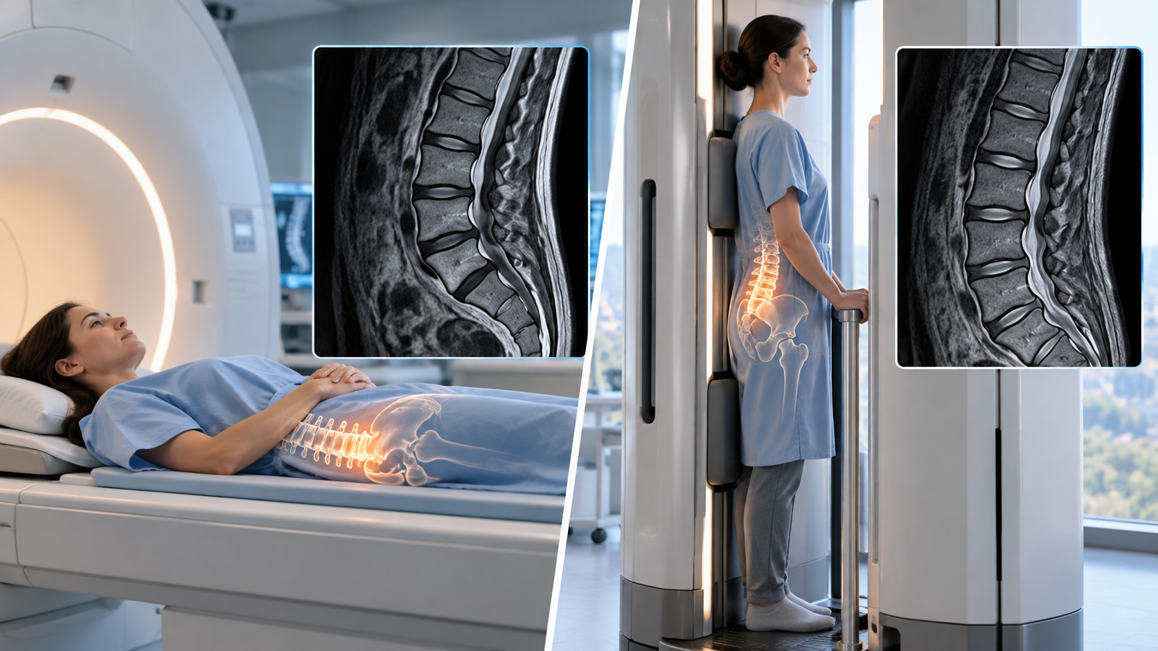 Do Low Back Pain MRI Results Change When Upright