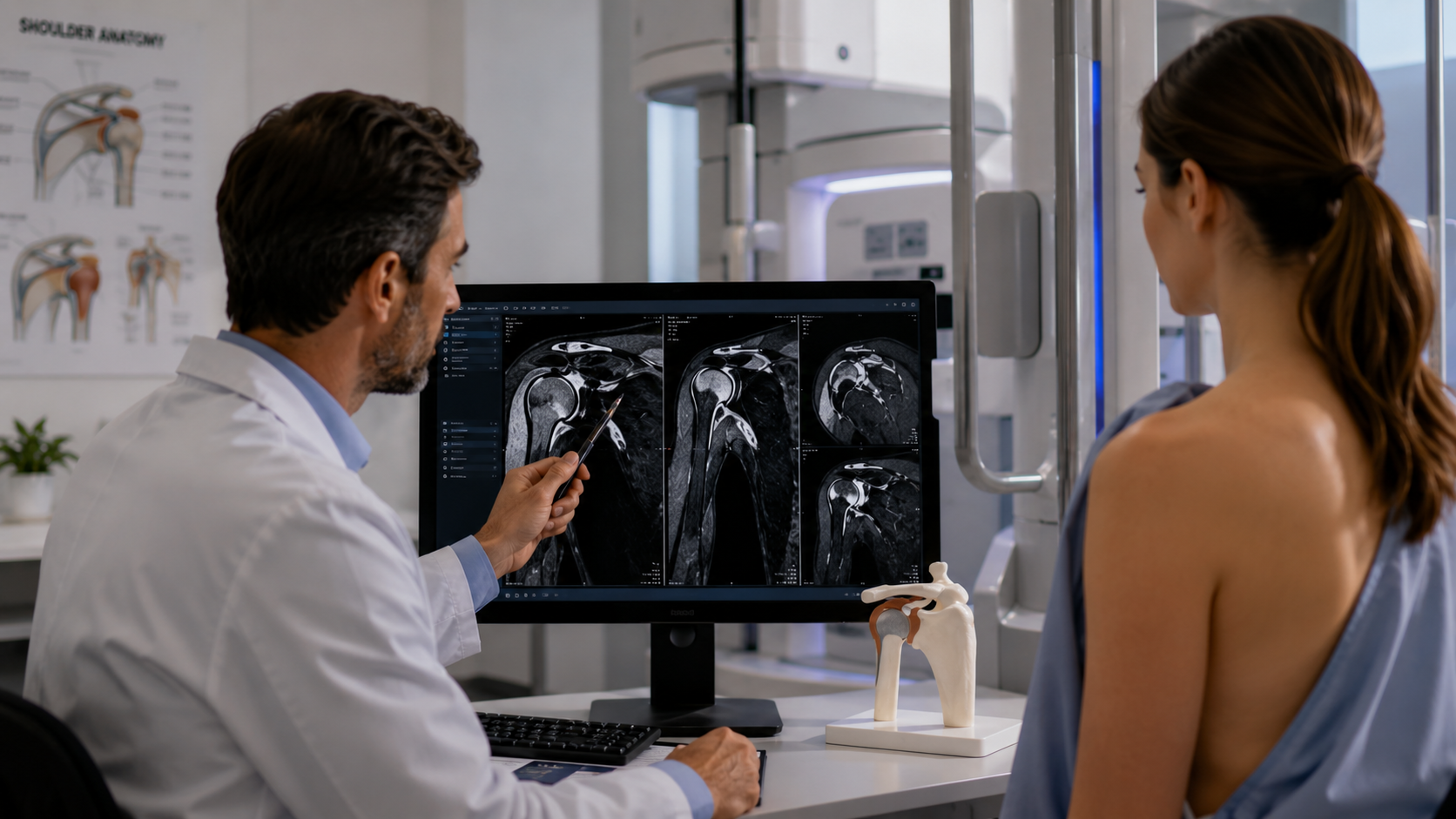 Does an Upright Shoulder MRI Show Tears More Clearly