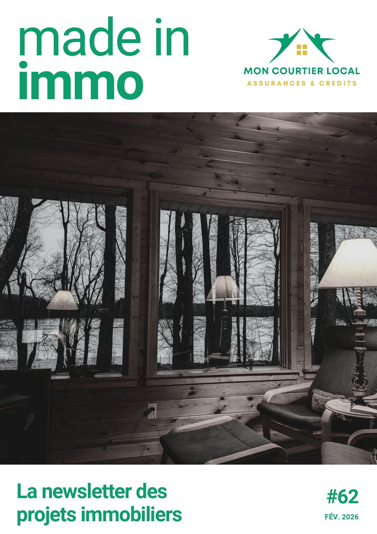 Couverture made in immo février 2026, Mon Courtier Local, expert en crédits et assurances à Montsalvy, Cantal et Aveyron