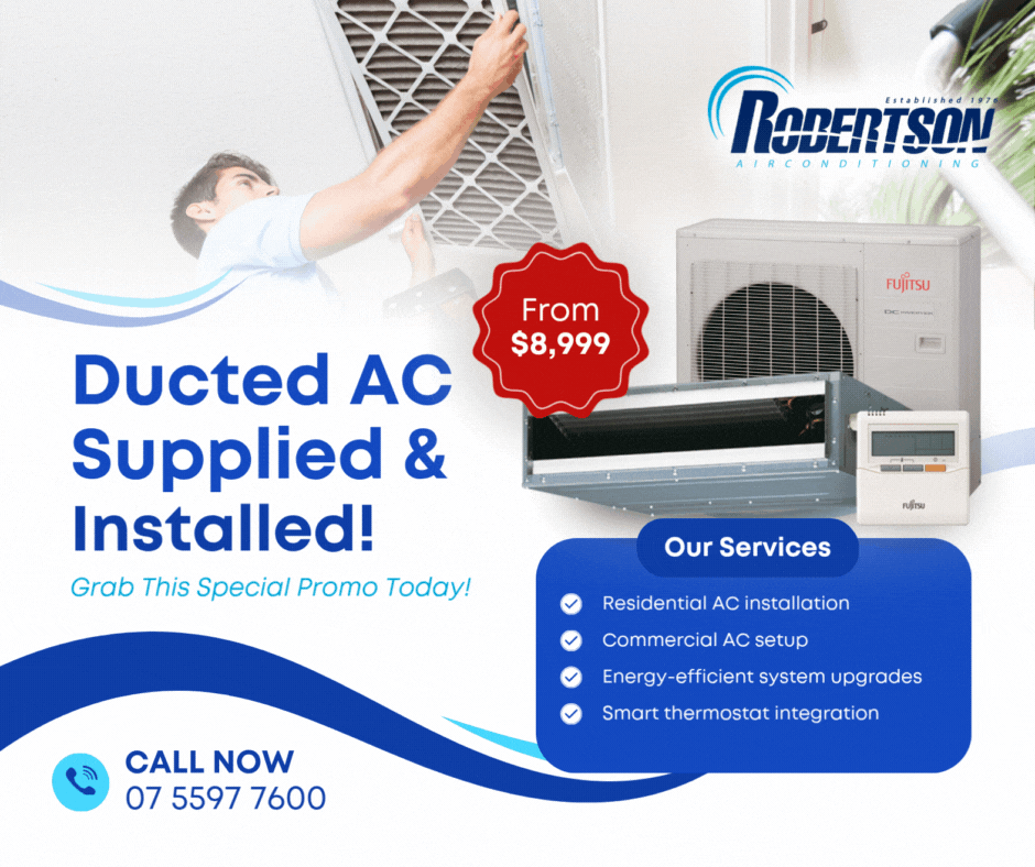 Ducted Air Conditioning Gold Coast Robertson Air Conditioning