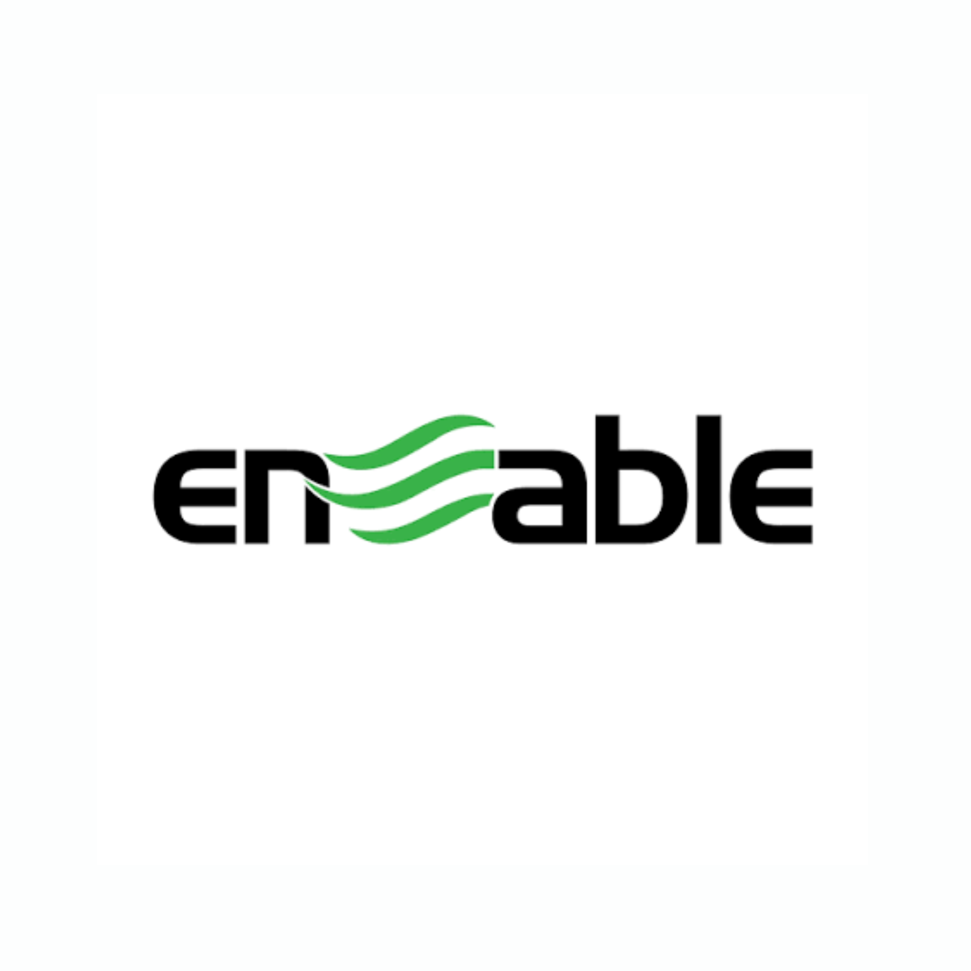 Black and Green Enable Logo on the SaaS Escrow page of the SES Secure website