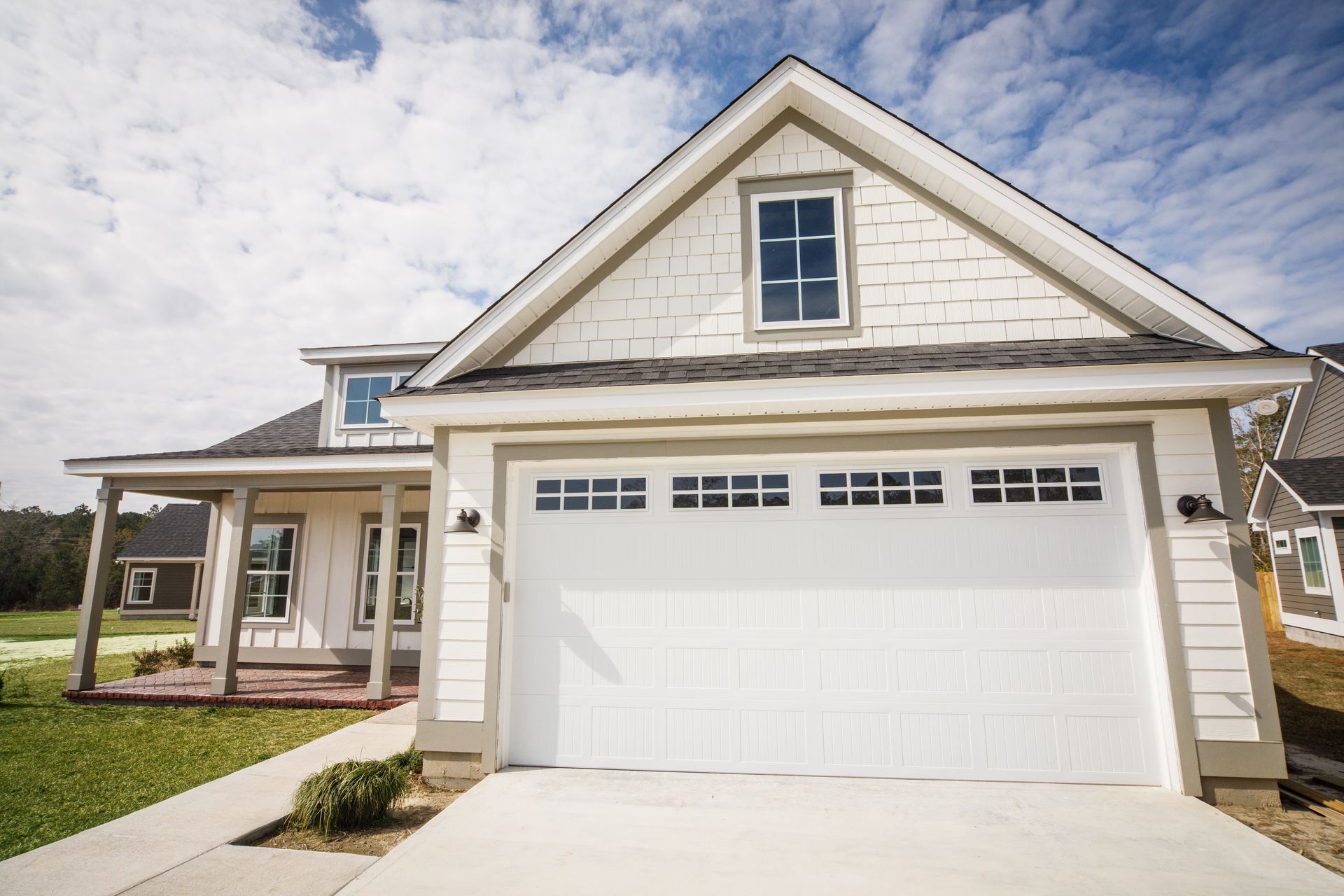 garage door home sale DFW
