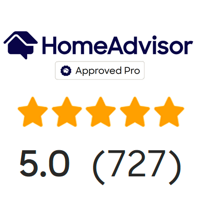 HomeAdvisor Approved Pro rating: 5.0 stars out of 5 from 719 reviews.