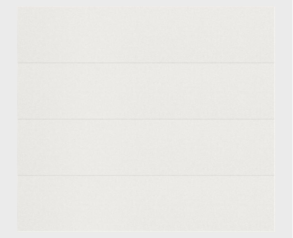 White paper with three horizontal creases. White paper with three horizontal creases.