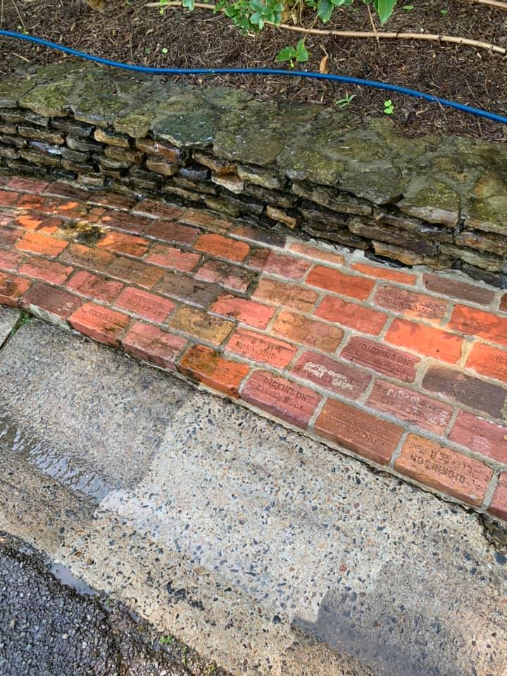 Brick Pressure Washing
