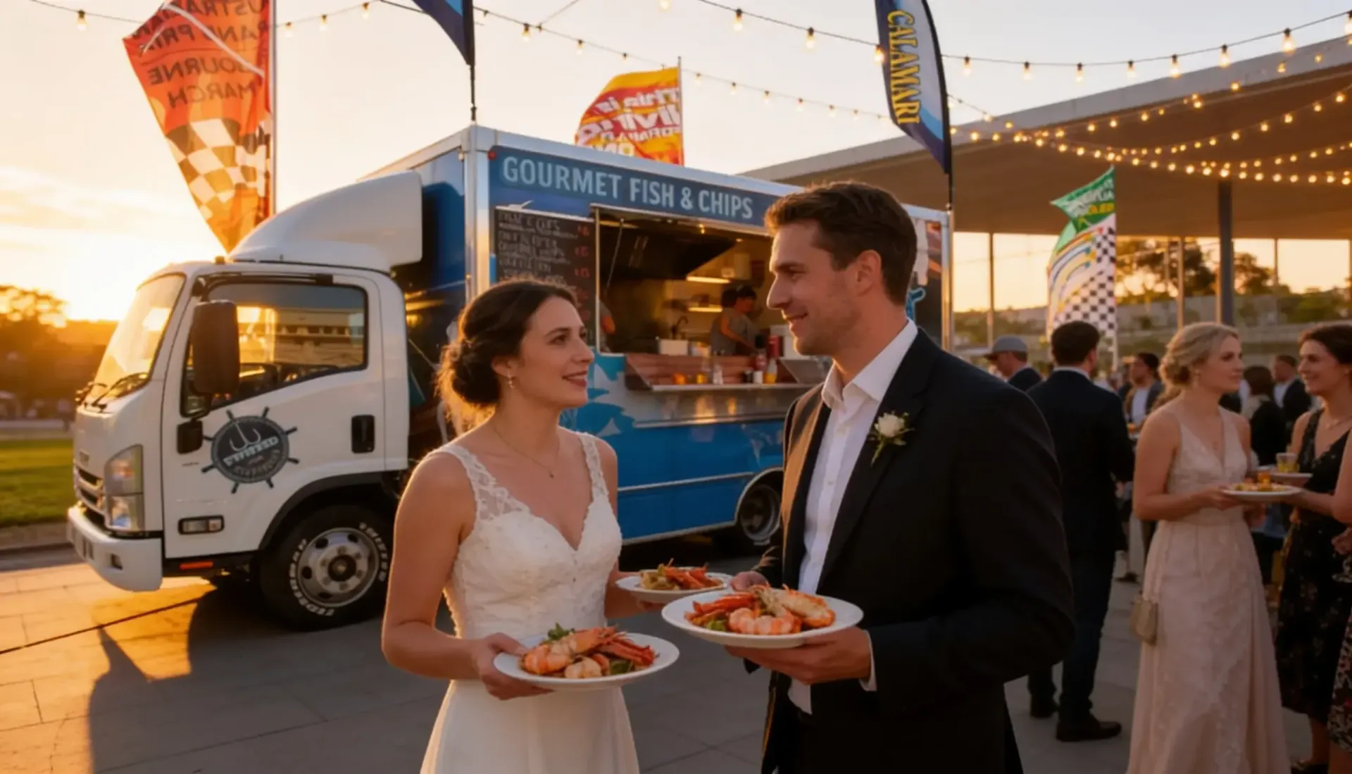 Wedding Food Truck Catering Melbourne | Twisted Fisherman