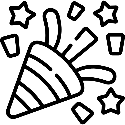 Confetti Cannon Icon