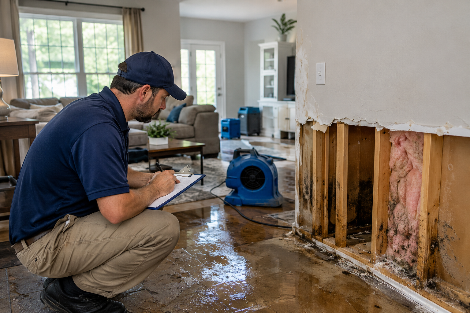 Water Damage Insurance Claim