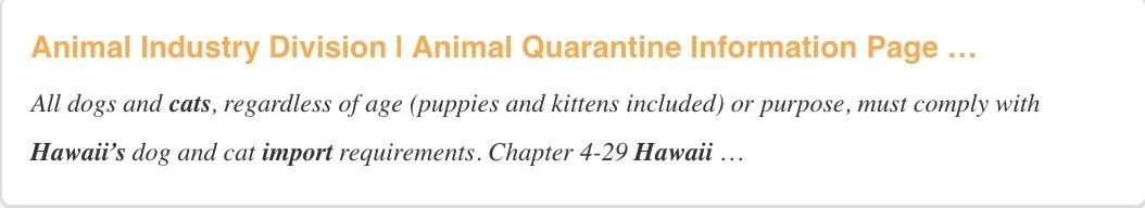 A blurred image of a page that says animal industry division animal quarantine information page