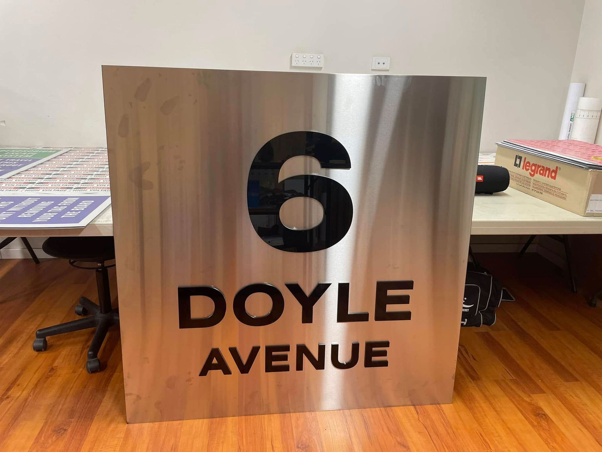 A Sign For 6 Doyle Avenue