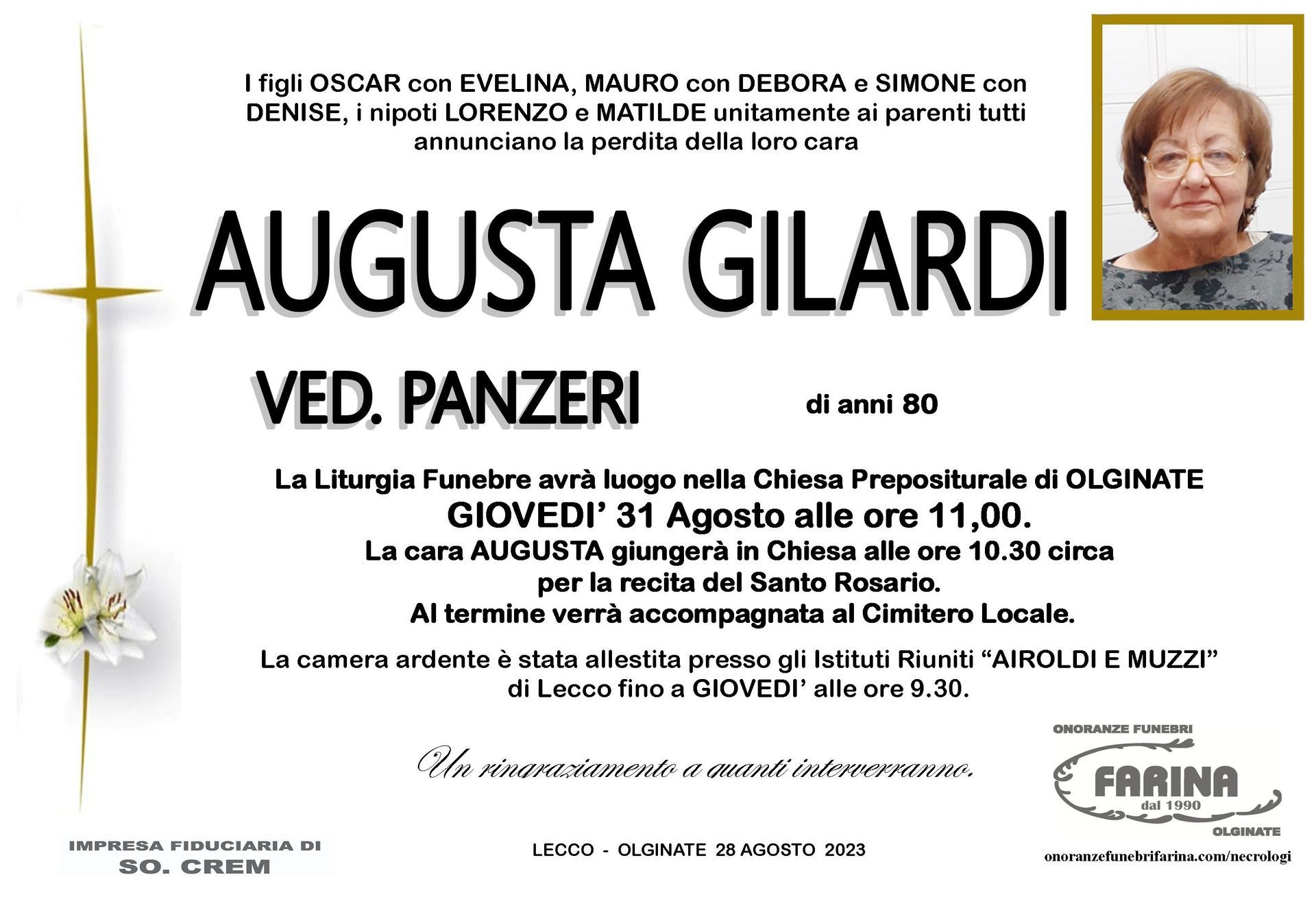 augusta gilardi
